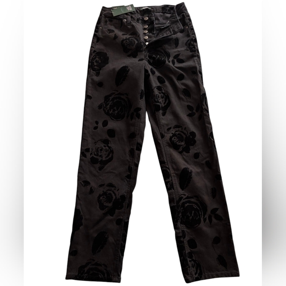 wild fable Denim - Floral Black Women's Jeans 6
